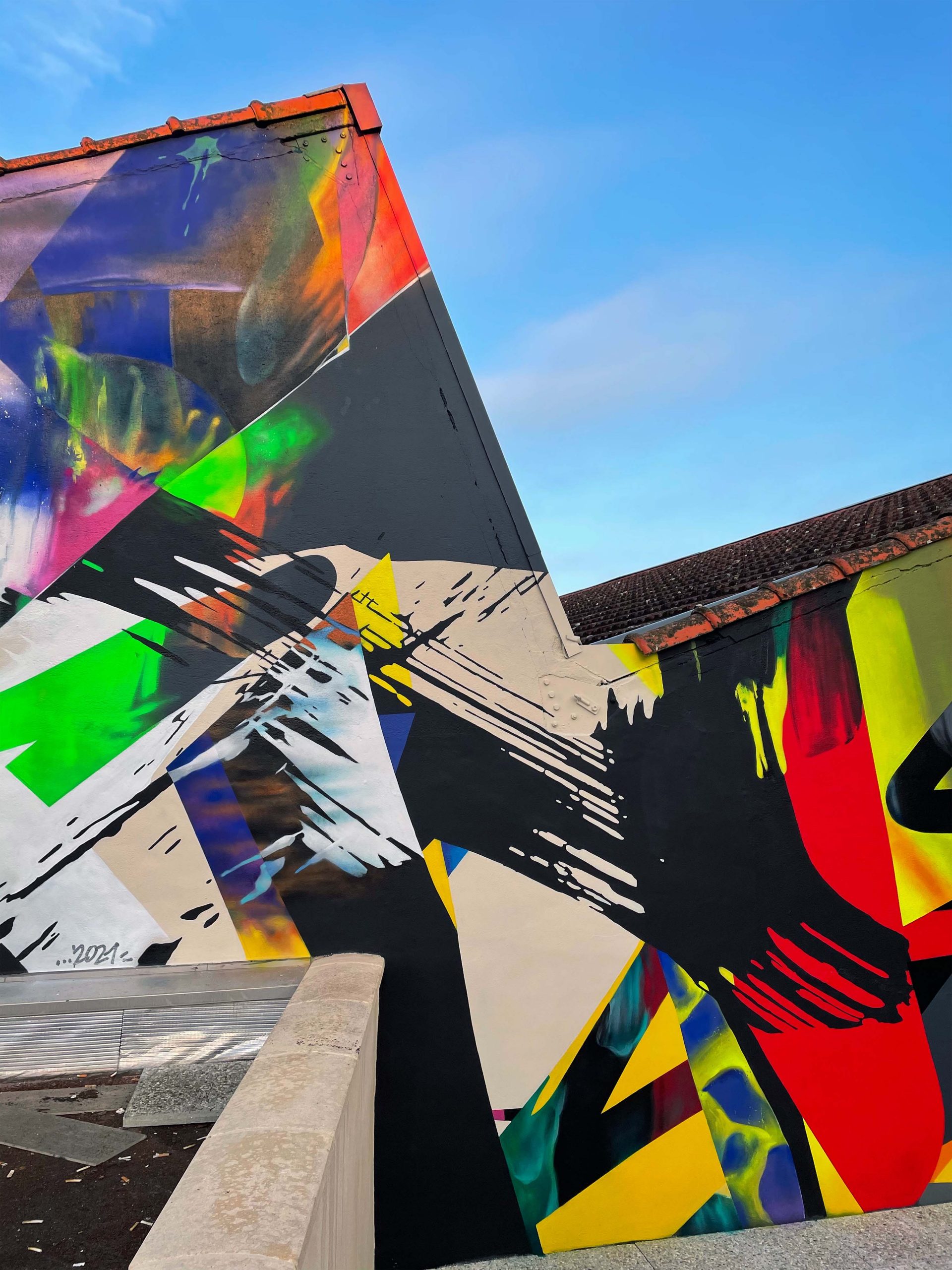 fresque-graphique-streetart-graff-design-loft